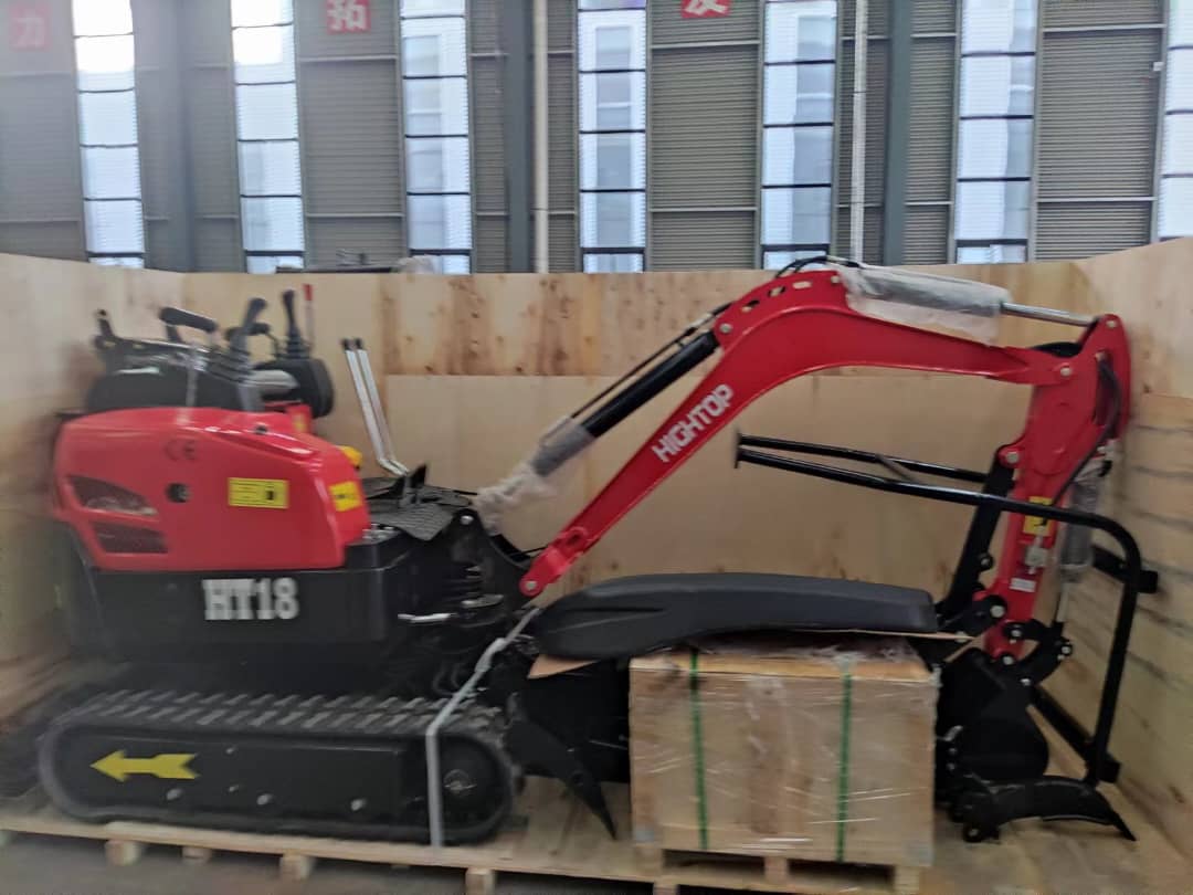 Mini Excavadora HIGTOP H18 NUEVA - Imagen 5